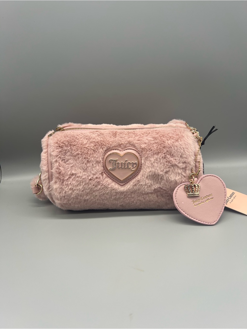 Juicy couture juicy warm up barrel shoulder bag